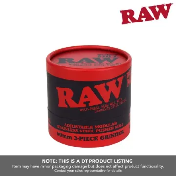 RAW BUDDY MILL GRINDER BLACK - DT